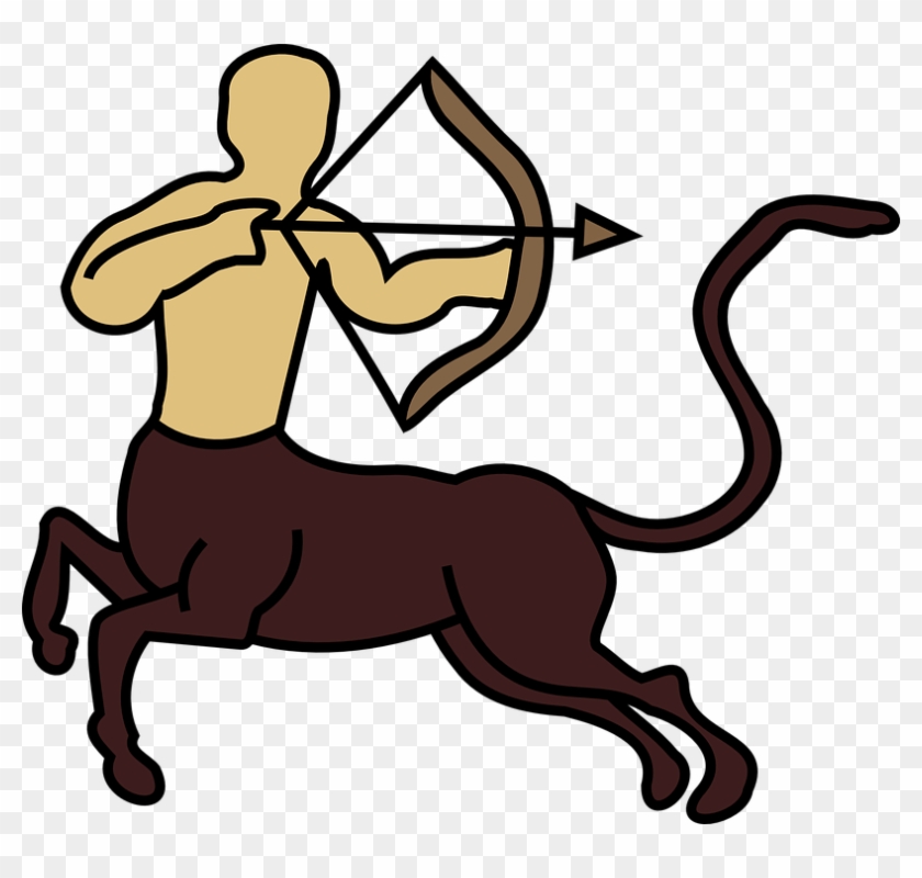 Sagittarius Clipart Svg - Greek Mythology Clipart #1067407