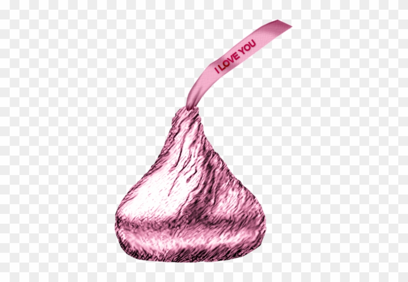 Lacarolita Sweet Heart Candykiss1 - Pink Hershey Kisses Clipart #1067455