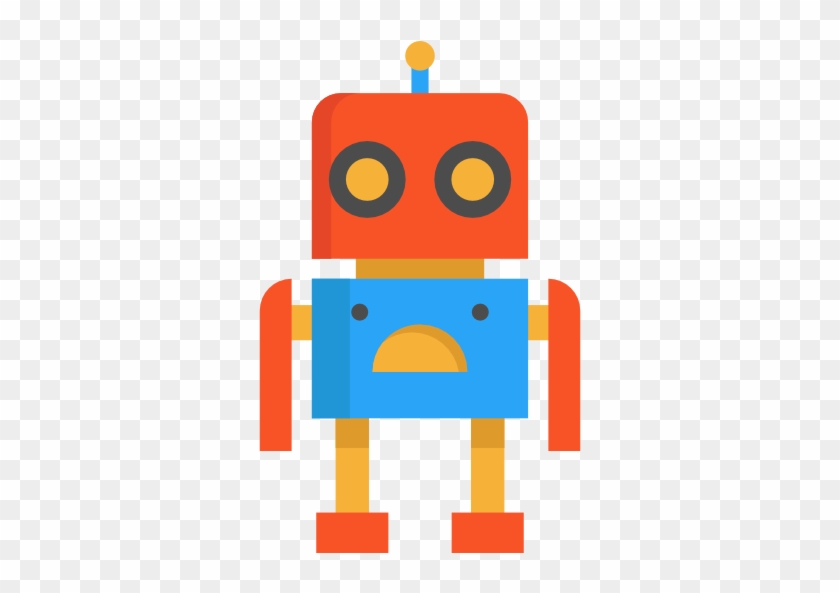 Colorful Robot Icon Png #1067509