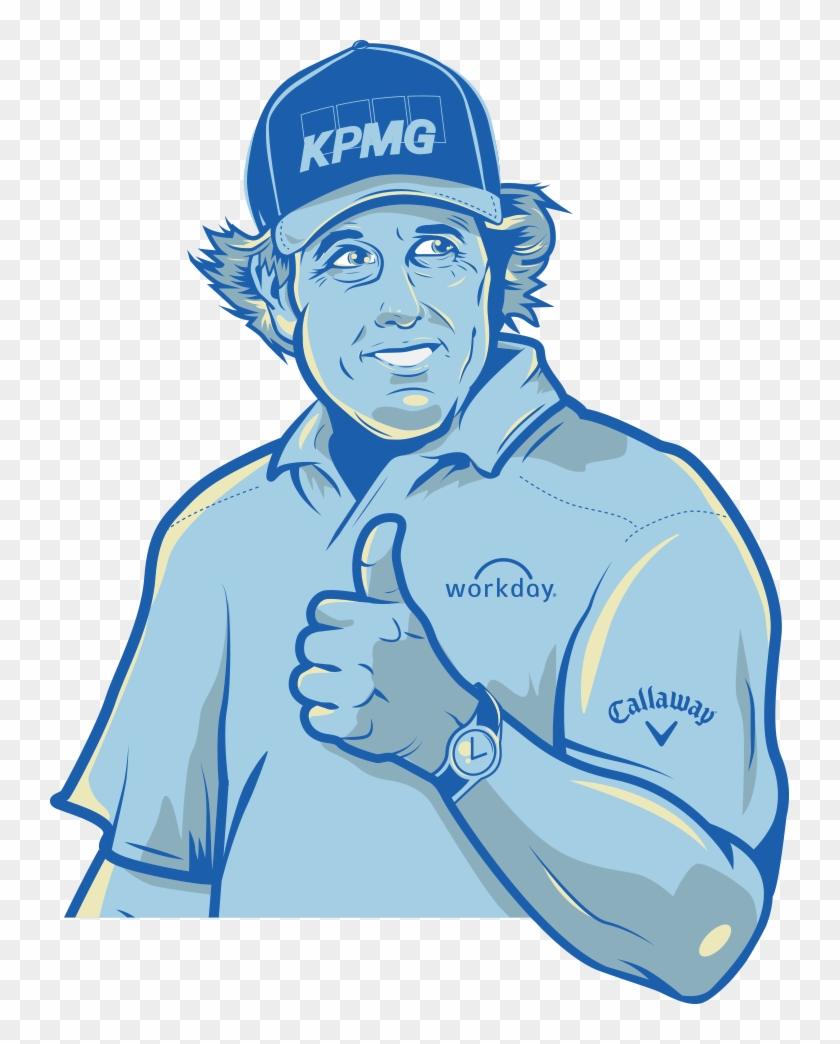Celebrating Phil's 100th Major - Illustration #1067536