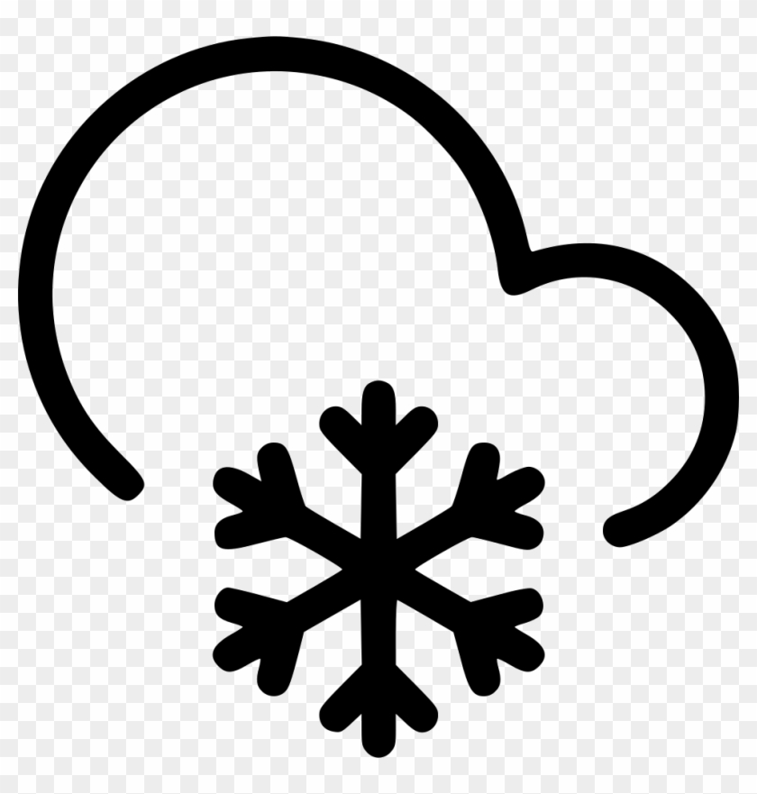 Frosty Cloud Snow Snowflake Comments - Air Conditioning Icon Png #1067620