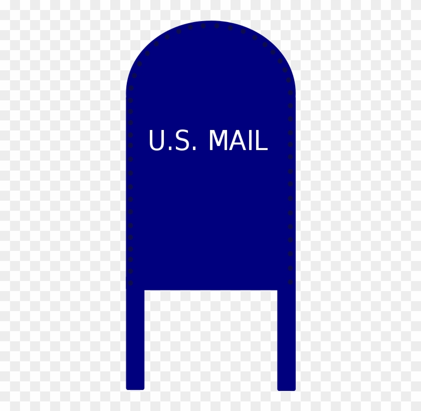 Mailbox Free To Use Clipart - Electric Blue #1067644
