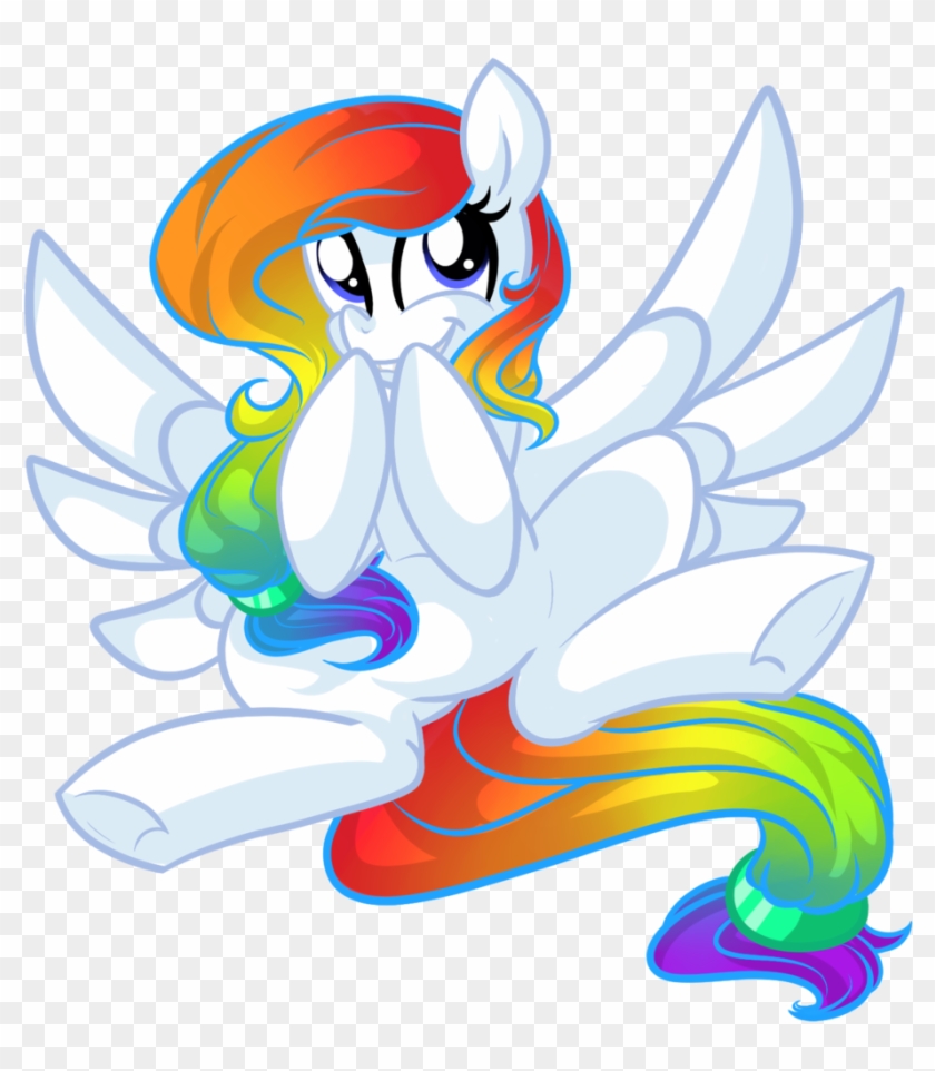 Rainbow Cloud By Rainbowscreen - Cartoon #1067693