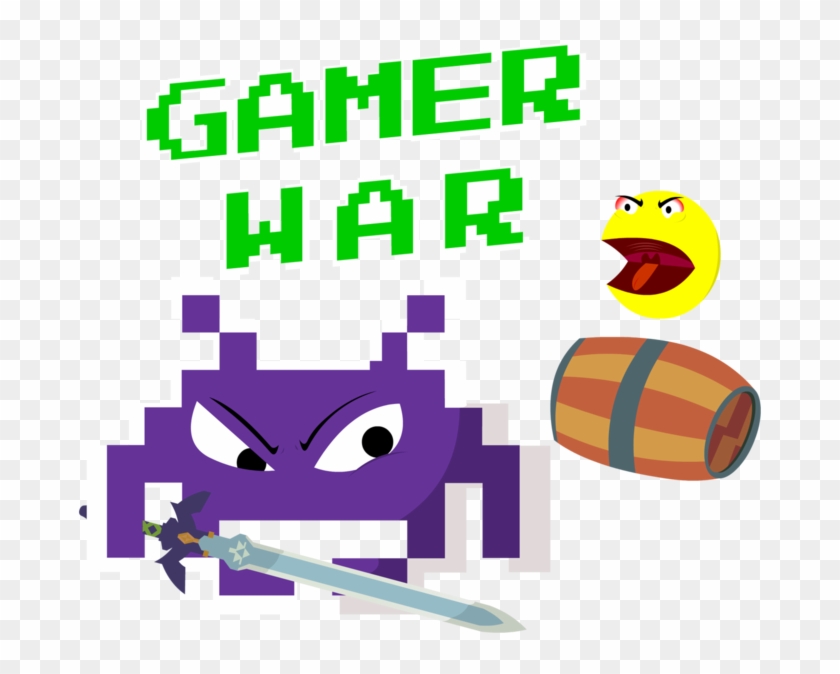 Game War By Edonovaillustrator - Space Invaders #1067721