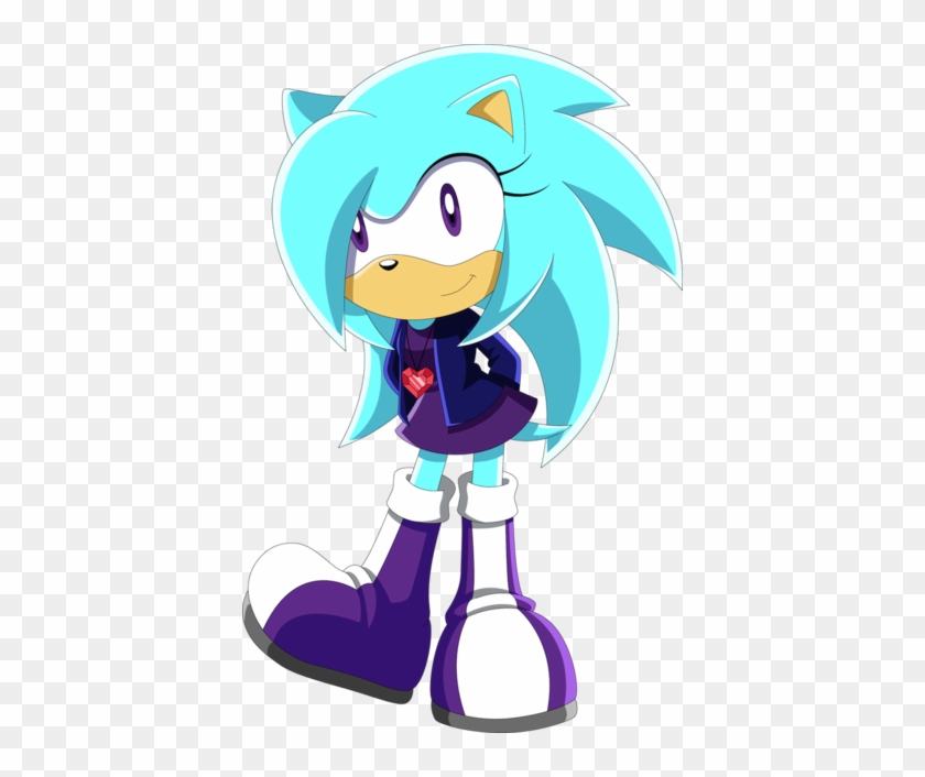 Aqua The Hedgehog By Noble-maiden - Sonic Fan Made Characters Female Hedgehog #1067760