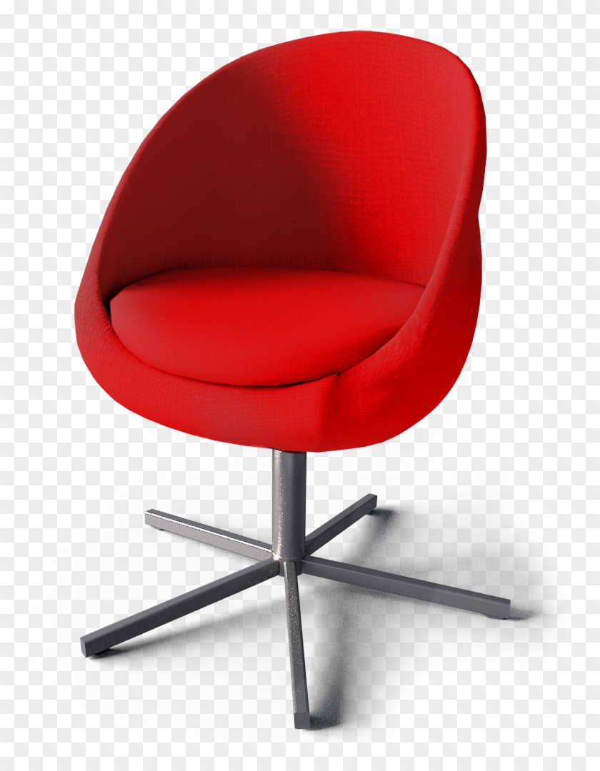 Ikea Red Swivel Chair Cad And Bim Object Skruvsta Swivel - Swivel Chair Ikea #1067838