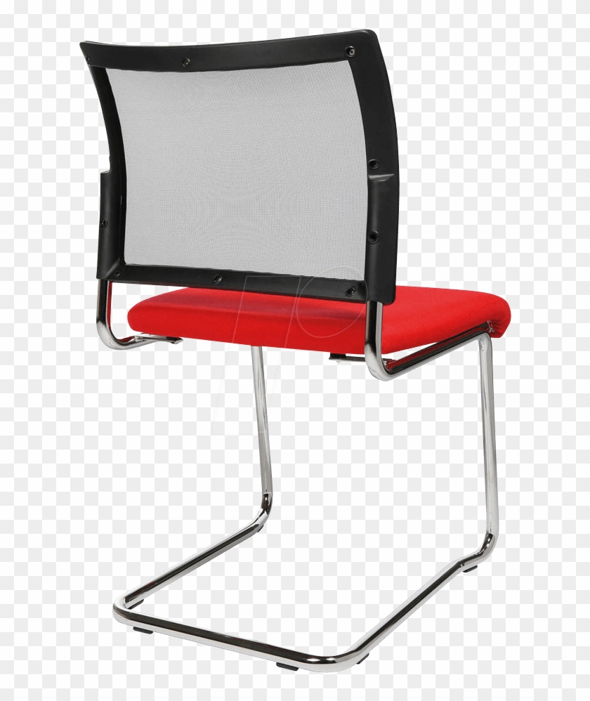 Topstar Visit 20 Visitor Chair, Red, Pack Of 2 Topstar - Topstar Visitors' Chair, Stackable, Cantilever Chair, #1067884