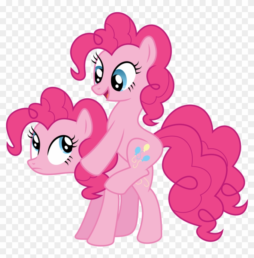 Mysteriouskaos, Clone, Piggyback Ride, Pinkie Pie, - My Little Pony Surprise Pinkie Pie #1067934