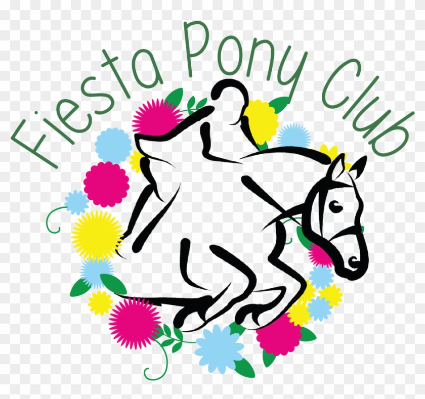 Fiesta Pony Club - Jumping Horse Clip Art #1068048