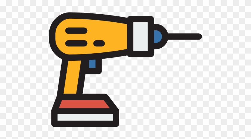 Drilling Icon - Tools For Contruction Clip Art #1068069