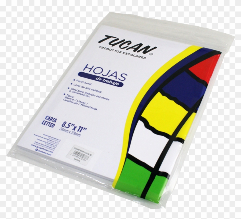 Hoja Bond Blanco 120 Gramos Carta Bolsa Plastica 100 - Plastic #1068092