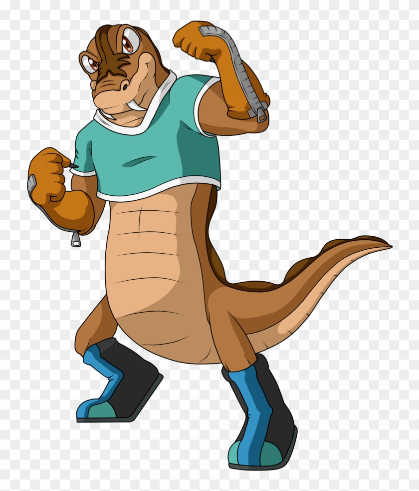 Kane The Komodo Dragon - Komodo Dragon Mascot #1068106