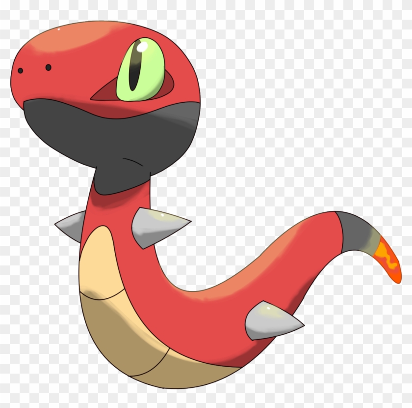 Deejay's Sketches The Fire Starter Blaznake Evolution - Fire Snake Pokemon Starter #1068173