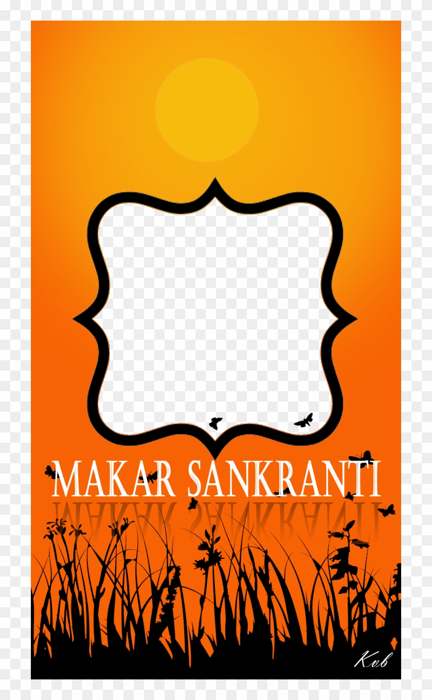 Simple Makarsankranti Frame - Rosary #1068255