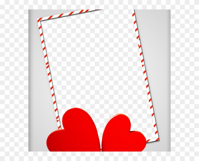 Valentine Frame With Heart - Valentine Frame With Heart #1068261
