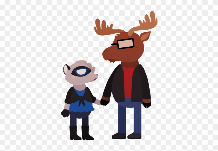 I Drew Myself And The Boyfriend As Night In The Woods - Cartoon #1068270