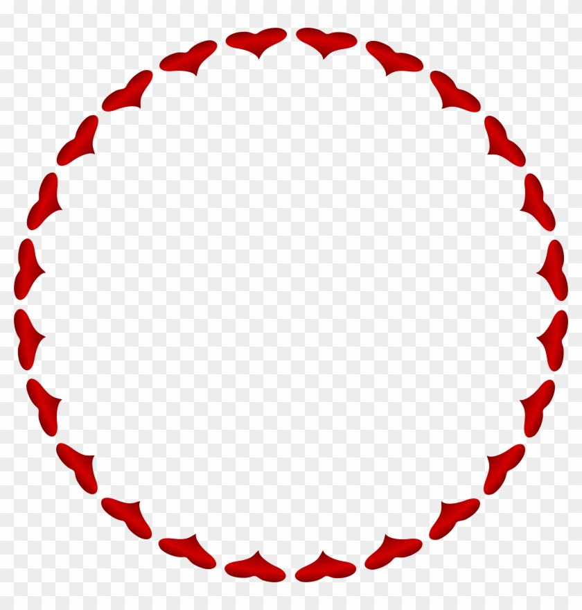 Big Image - Circle Border Clipart Black And White #1068303