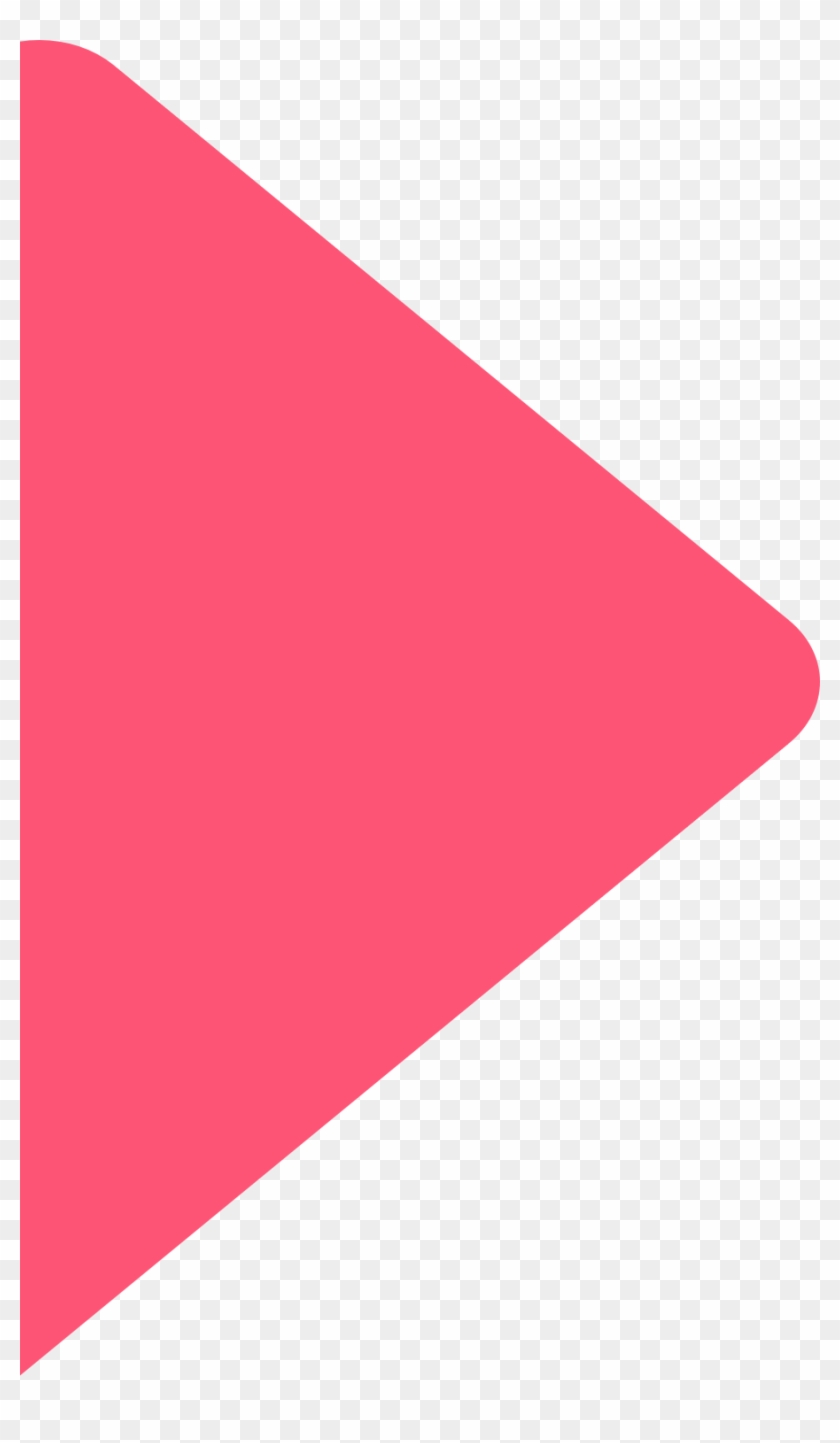 Free Voice & Video Calls - Pink Play Button Png #1068388