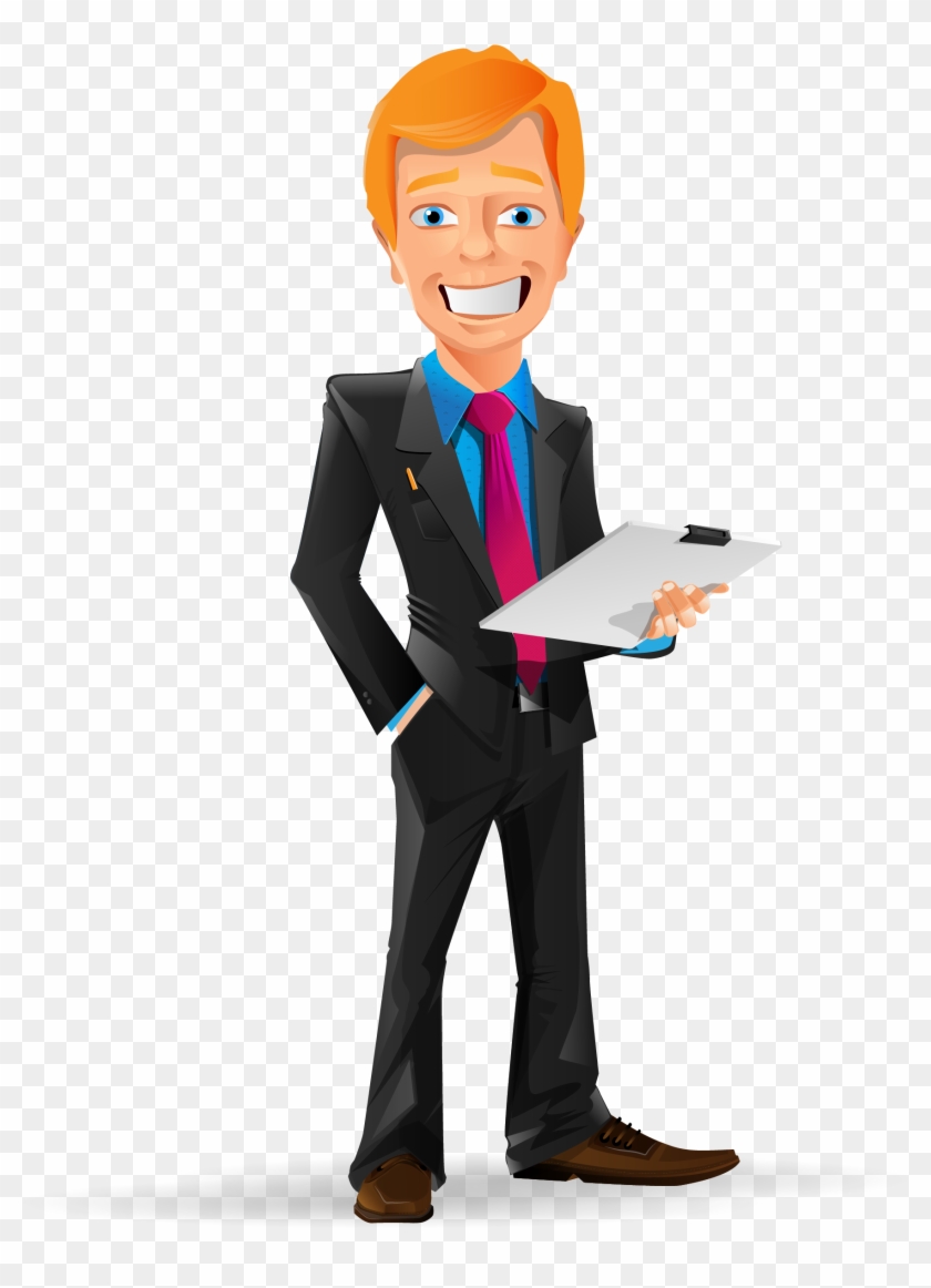 Vector Business People - Business People Animation Transparant #1068407