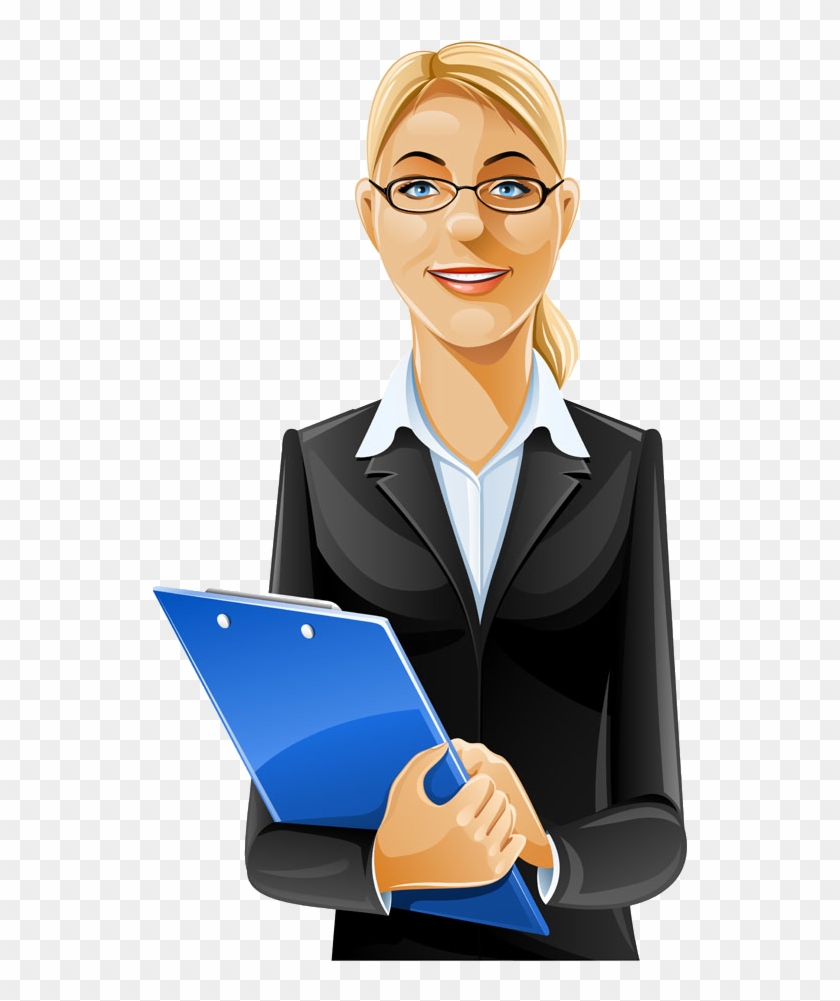 Cartoon Female Illustration - Professional Cartoon Png #1068451