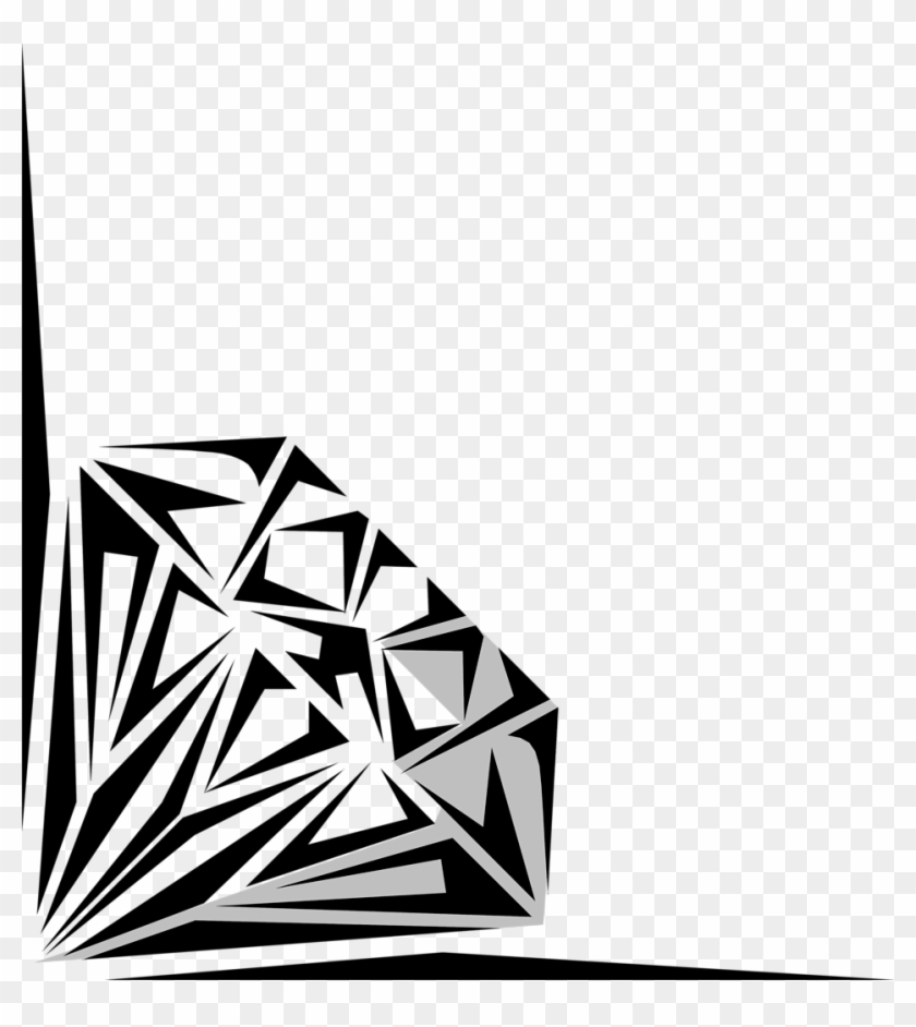 Diamond Borders Clip Art #1068698