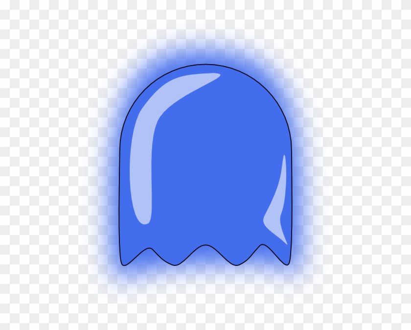 Blue Ghost Clip Art At Clker - Blue Ghost Transparent #1068701