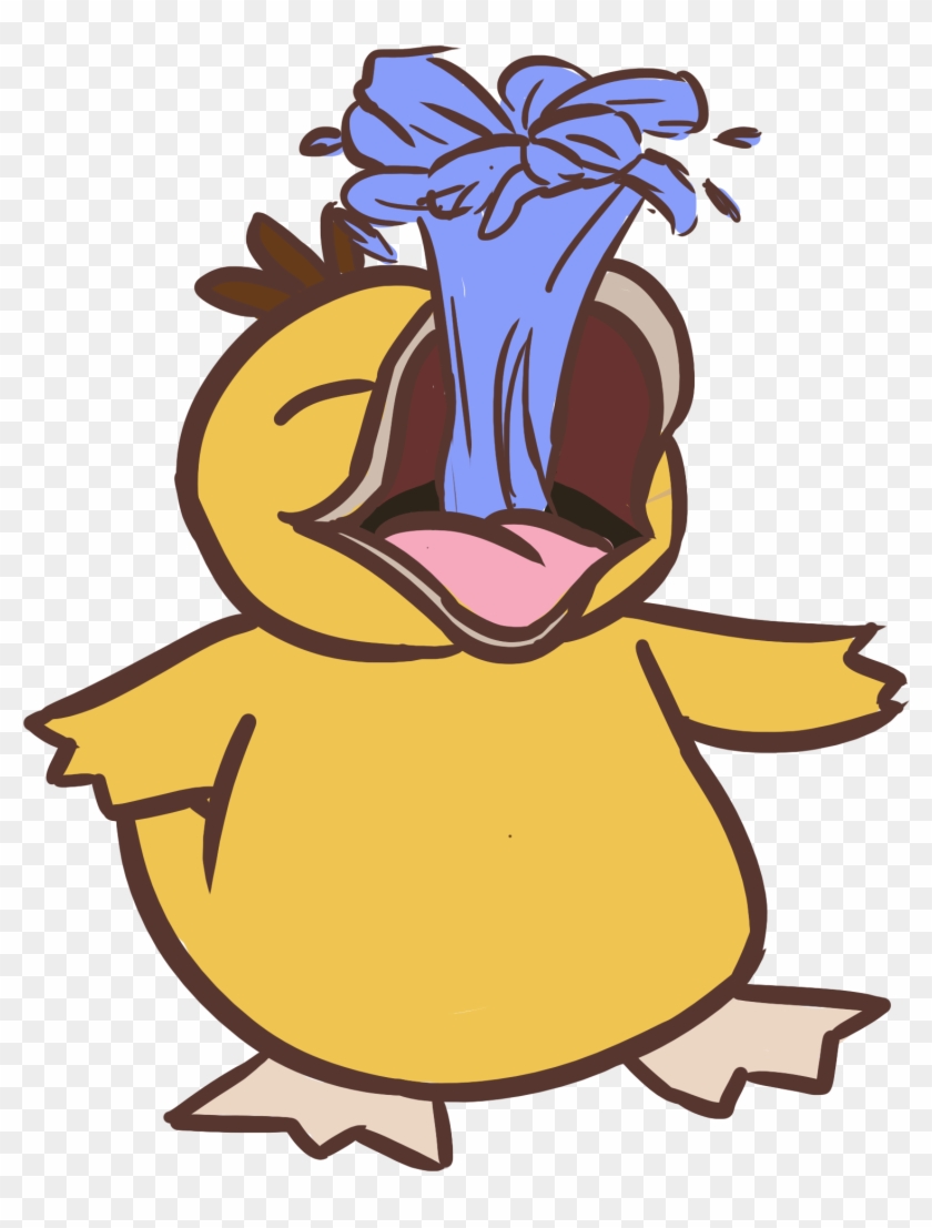 Psyduck Used Water Gun By Cynthistic - Psyduck Watergun #1068714