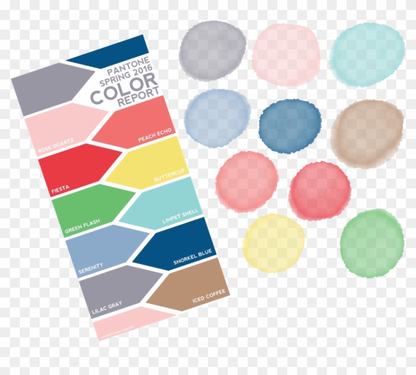 Pantone Colours Spring - Circle #1068733