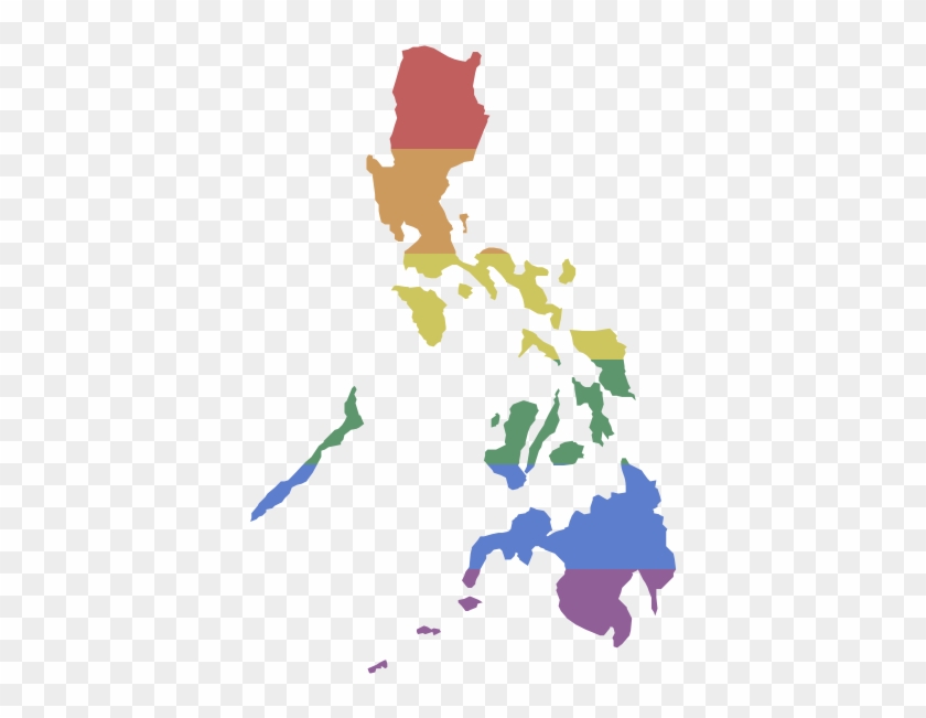 Lgbt Philippines - Map Of The Philippines Black And White #1068844
