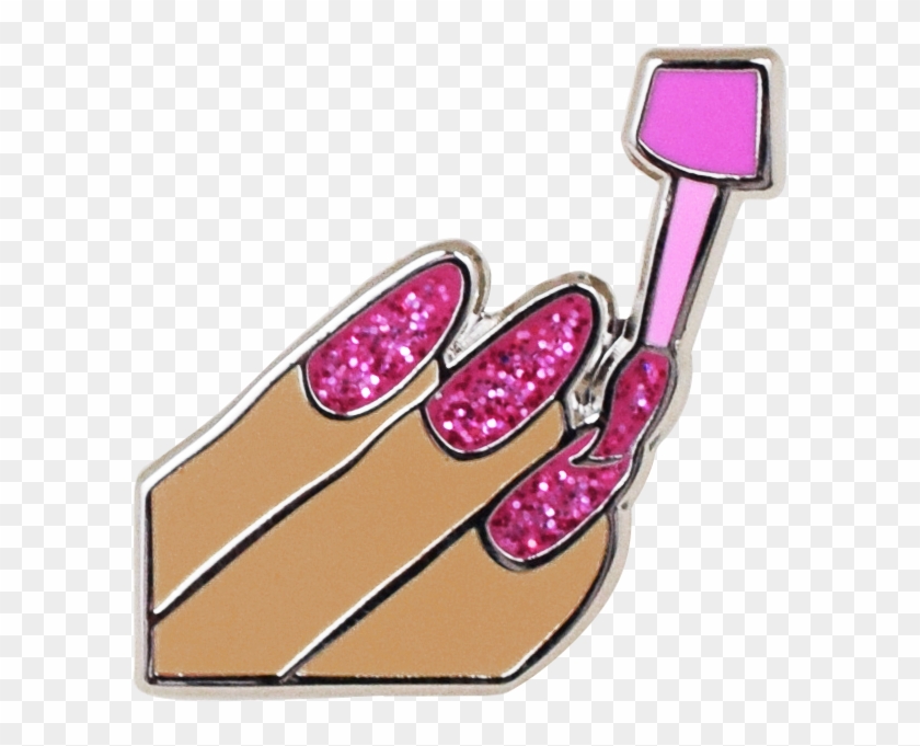 Nails Emoji Pin - Transparent Nails Emoji Png #1068929