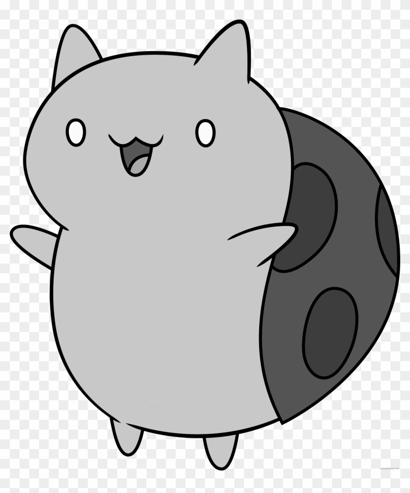 Amazing Bug Animal Free Black White Clipart Images - Bravest Warriors Catbug #1068958