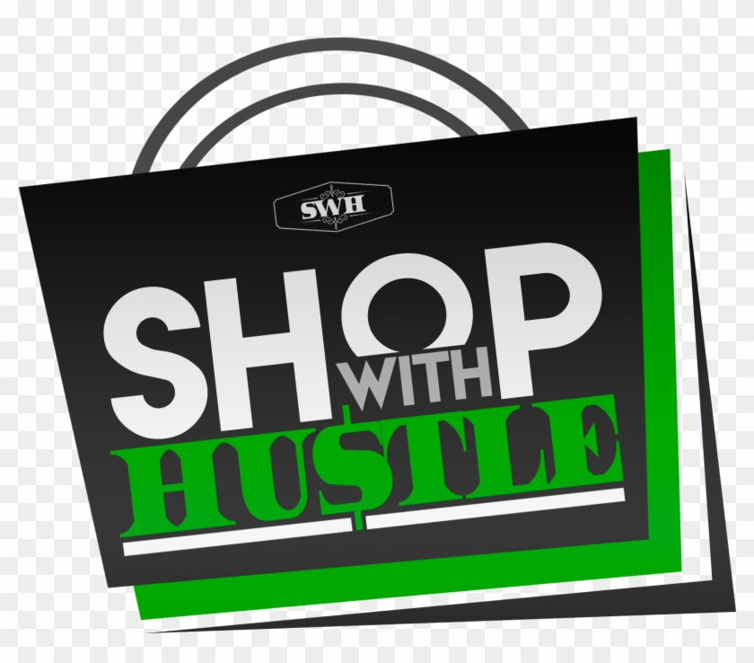 Shop With Hustle - Paper Bag #1068976