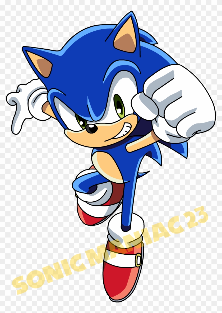 Sonic Colors Sonic X Style By Sonicmaniac23 - Sonic Colors Sonic The Hedgehog #1069021