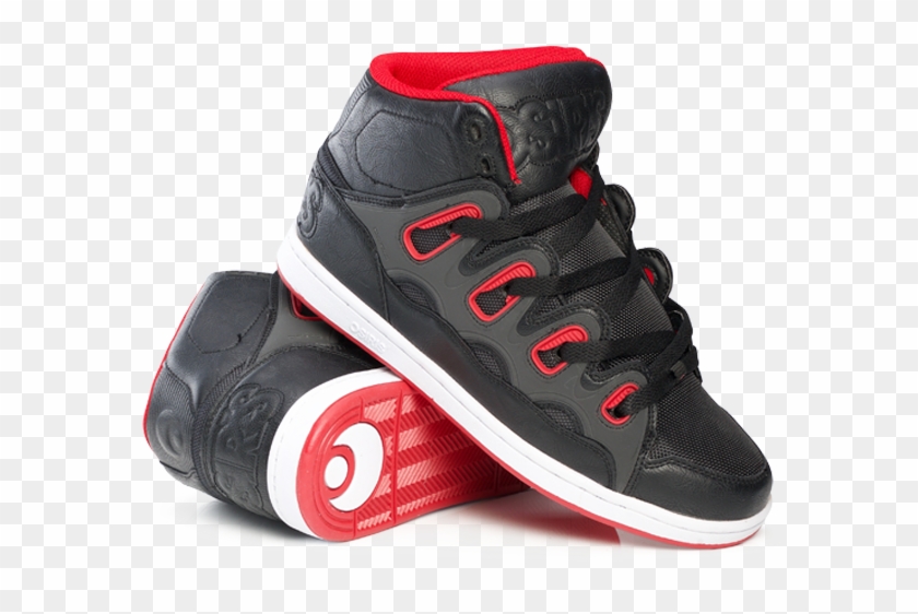 Osiris Shoes - Osiris Shoes Red And Black #1069048