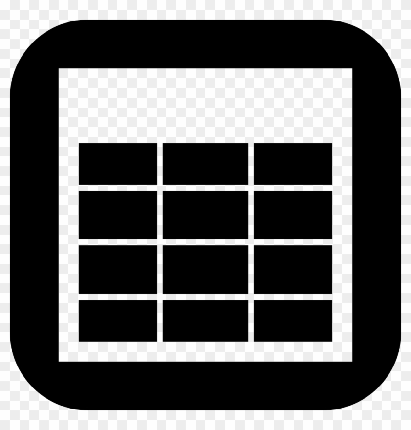 Square Outline With Small Rectangles Svg Png Icon Free - Rectangle #1069462