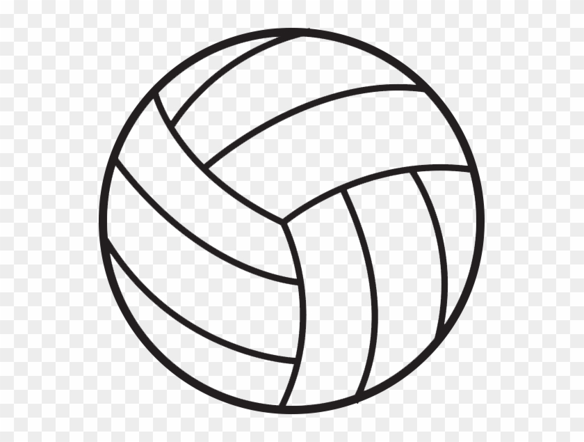 Green And White Volleyball Clipart - Transparent Volleyball #1069599