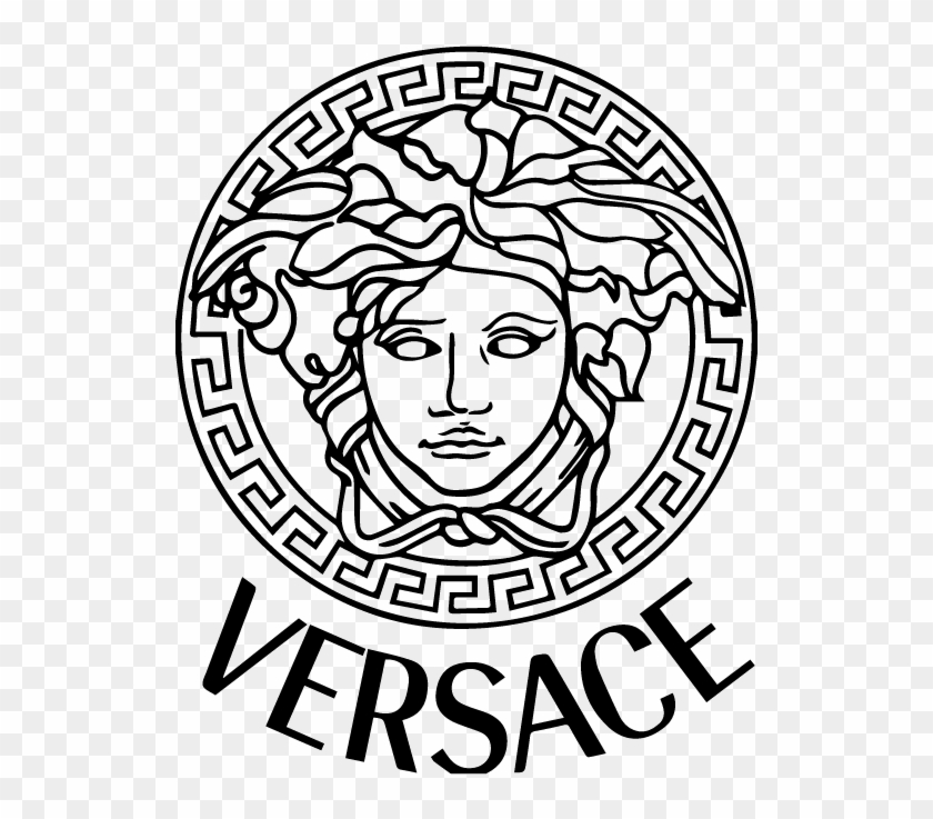 Medusa Of Versace - Versace Logo Png #1069781