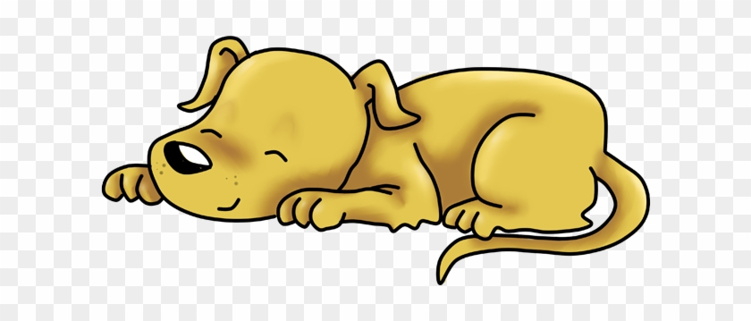 Yellow Lovable Labrador - Cartoon #1069823