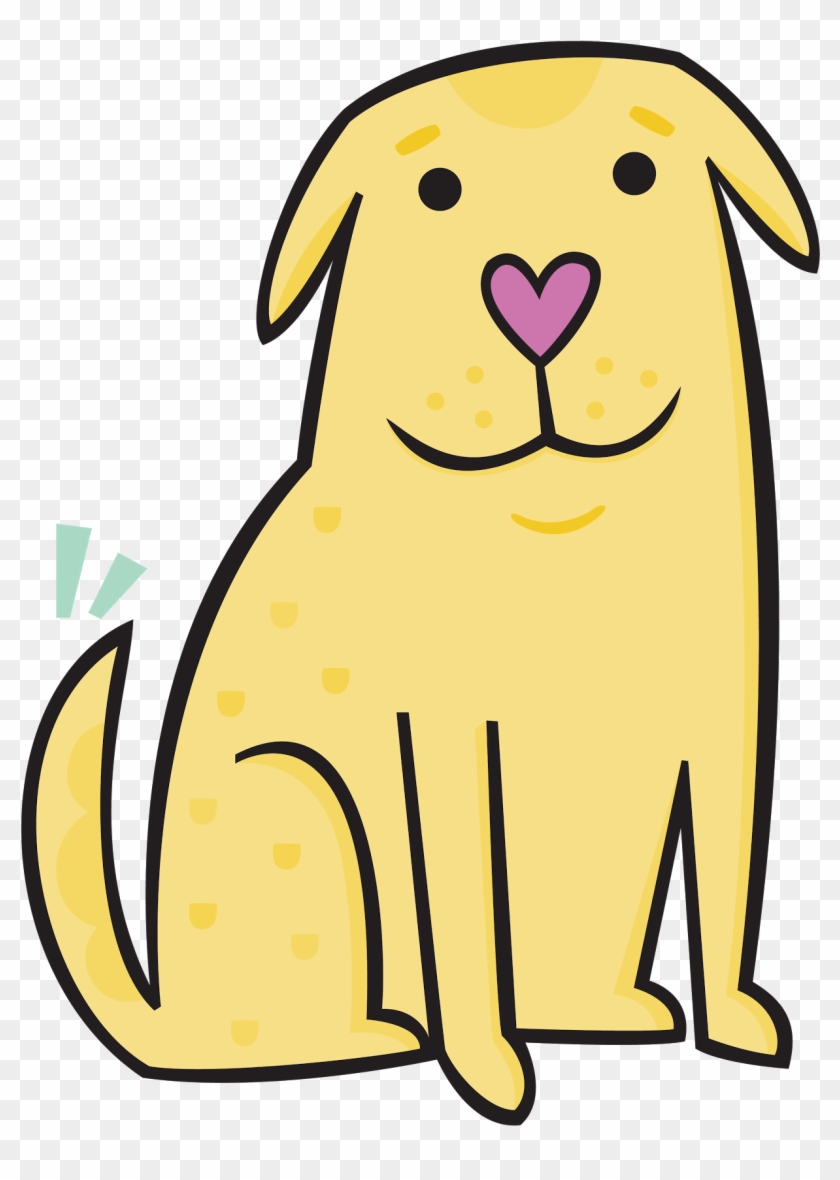 Golden Retriever Labrador Retriever Cachorro De Perro - Retriever Puppy Blond Labrador Cartoon #1069834