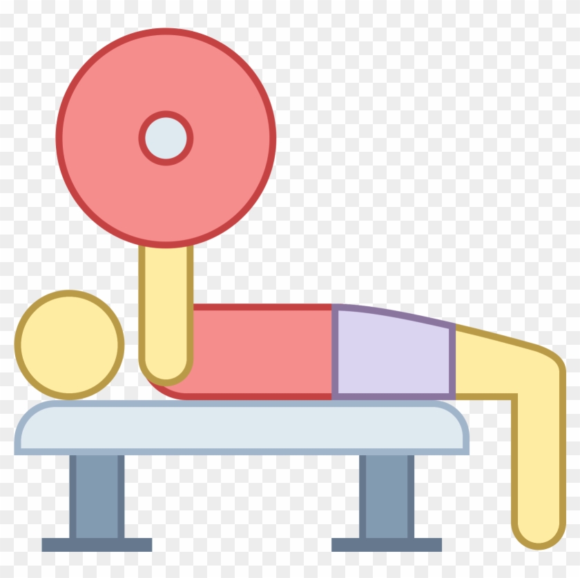 Bench Press Icon - Bench Press Icon #1069873