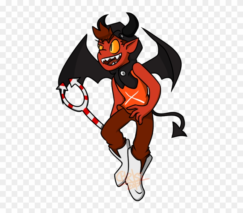 I Suddenly Remembered That I Had This Doodle Of Devil - Cartoon #1069888
