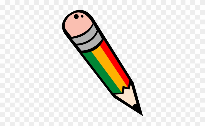 Tip End Of A Pencil Is Cone Shaped - Coloring Picture Of Pencil #1069947