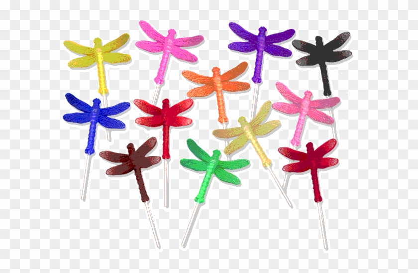 Solid Color Butterfly Lollypops - Insect #1070011
