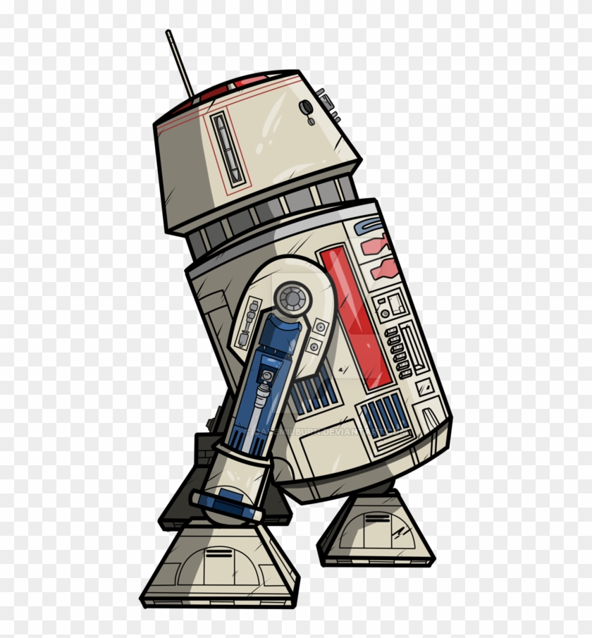 R5d4 By Davemilburn - R2d2 Png - Full Size PNG Clipart Images Download