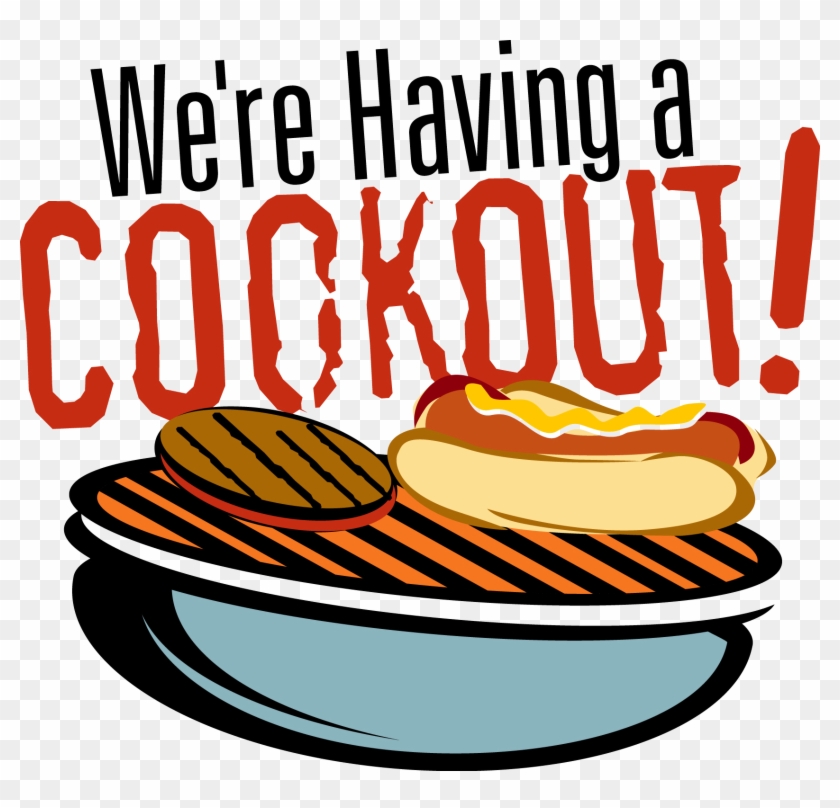 Cookout Clip Art Medium Size - Grill Out Clip Art #1070267