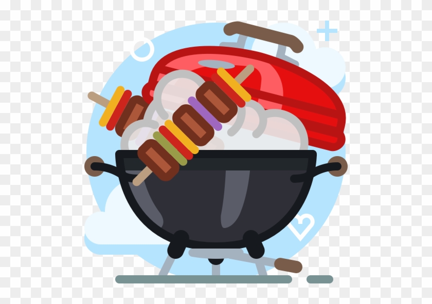 Grilled Food Clipart Bbq Restaurant - Barbecue Party Icon #1070268