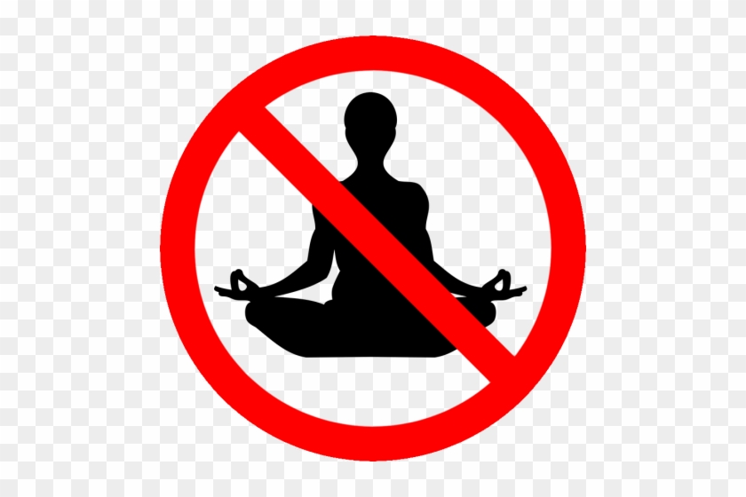 Hatha Yoga Bad - Silueta Meditacion #1070319