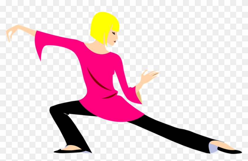 Yoga Stretching Cliparts 9, Buy Clip Art - Chi Moving Through Body #1070381