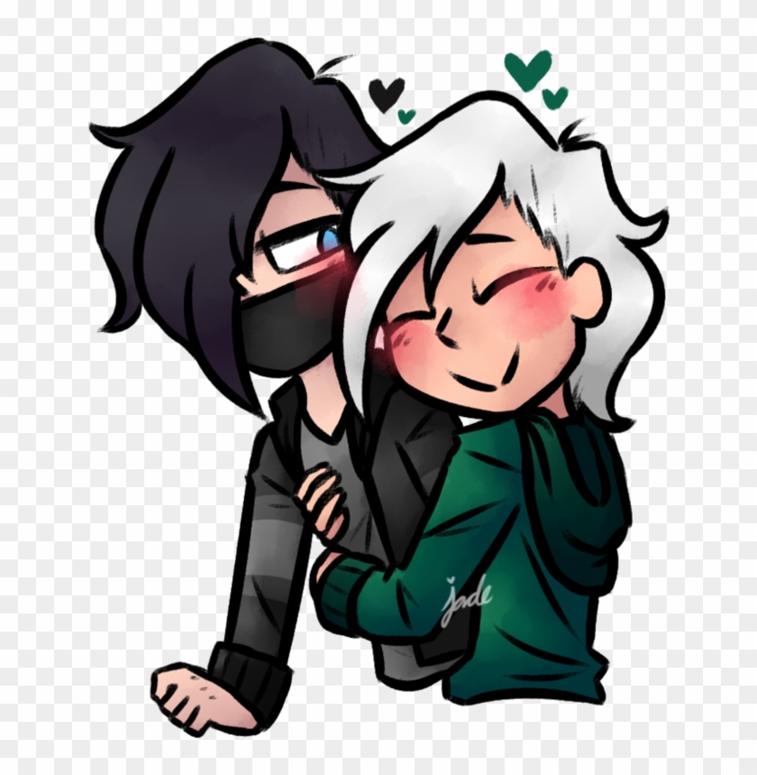 Zanvis Hug By Eggheadjade - Aphmau Zane #1070401