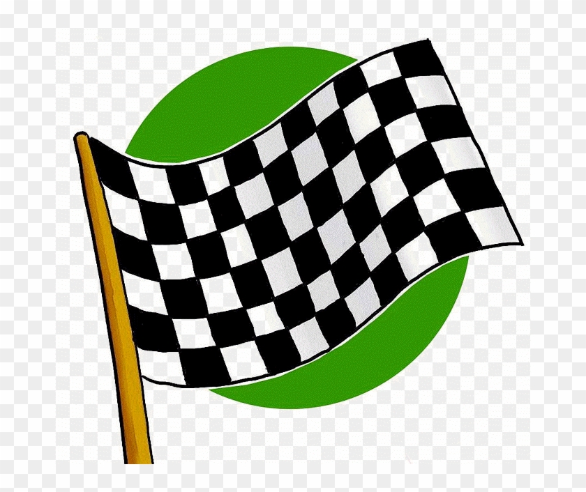 Start Flag Clipart - Race Flag Clip Art #1070482